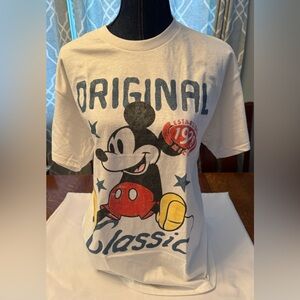 Disney Original Mickey Mouse White Tee